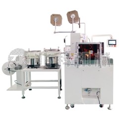 雙并線自動穿絕緣護(hù)套端子機(jī)