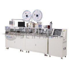 高速型全自動雙頭穿熱縮管端子機(jī)